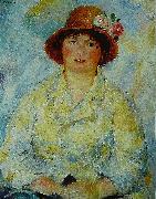 Pierre Auguste Renoir Portrait of Madame Renoir Germany oil painting artist